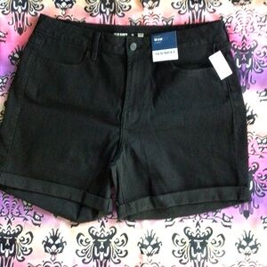 Old Navy High Rise Wow Black Shorts